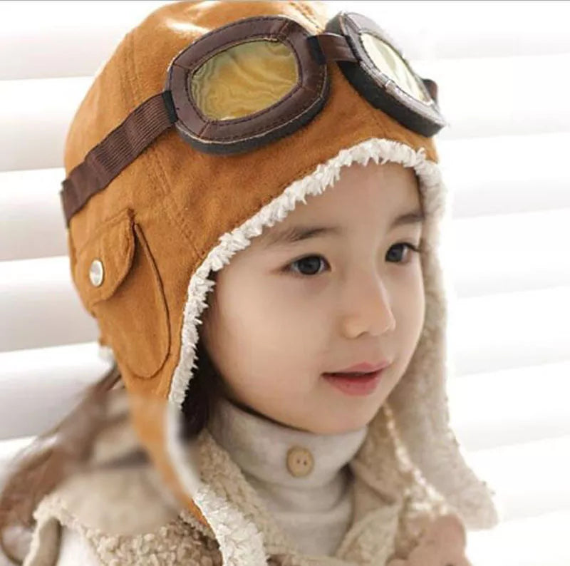 Aviator pilot hat for children (unisex)