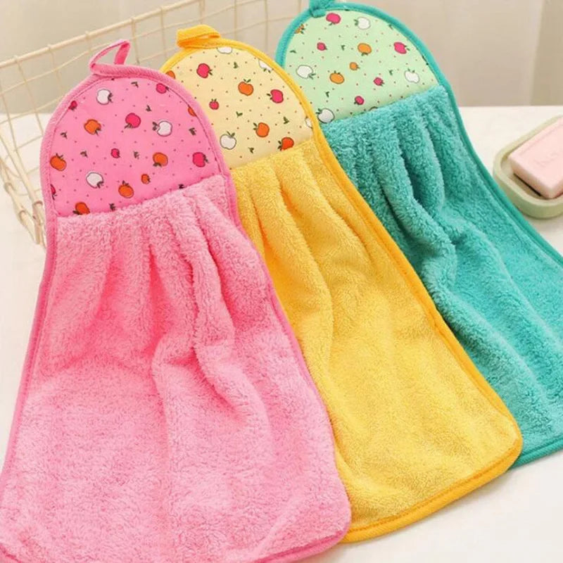 Soft hand towel absorbent cloth/ hanging cloth