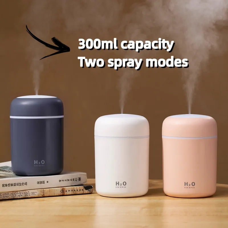 Portable Humidifier 300ml cold mist
