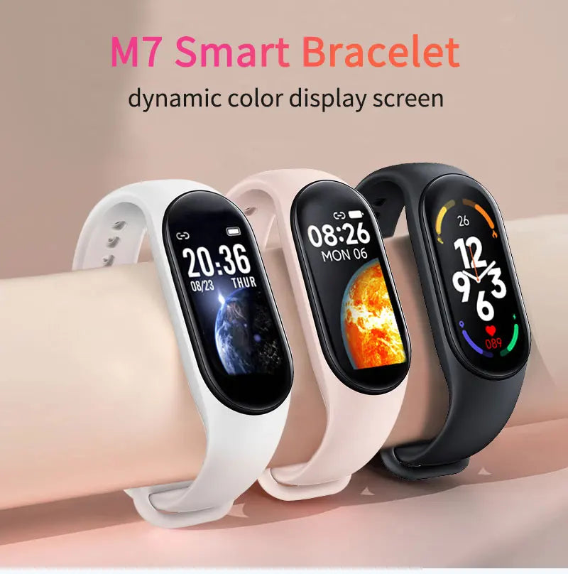 M7 smart watch for boys and girls, sport smartwatch