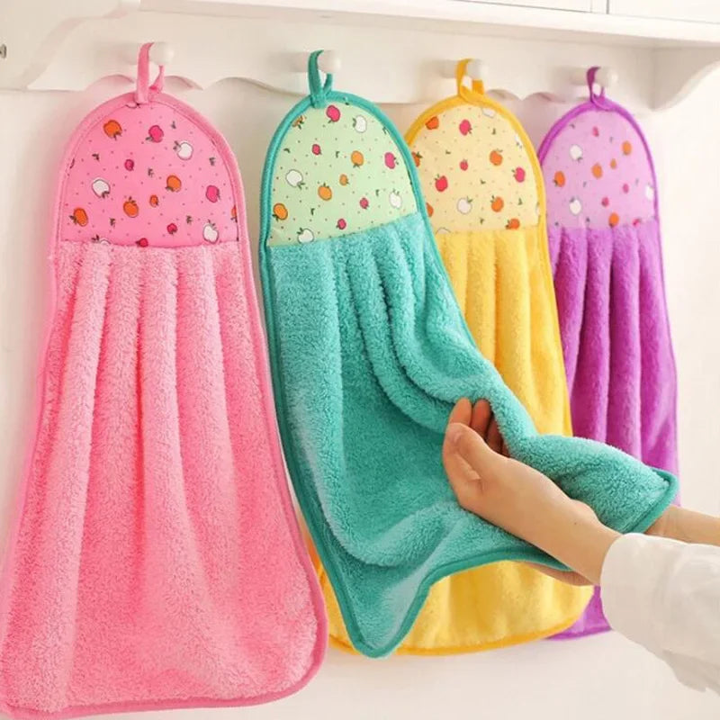 Soft hand towel absorbent cloth/ hanging cloth