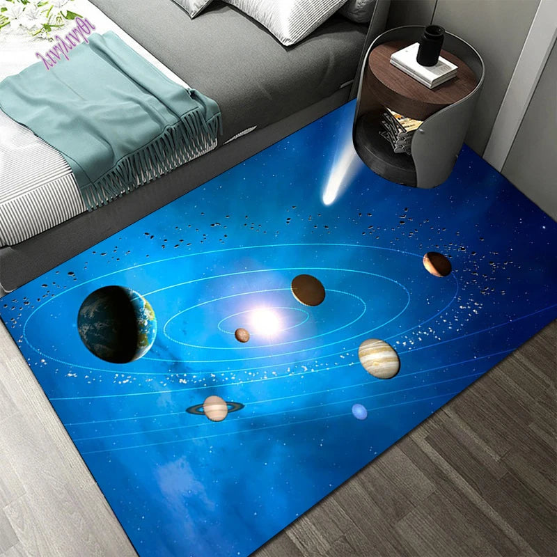 3D Solar System Rug (bedroom/children)