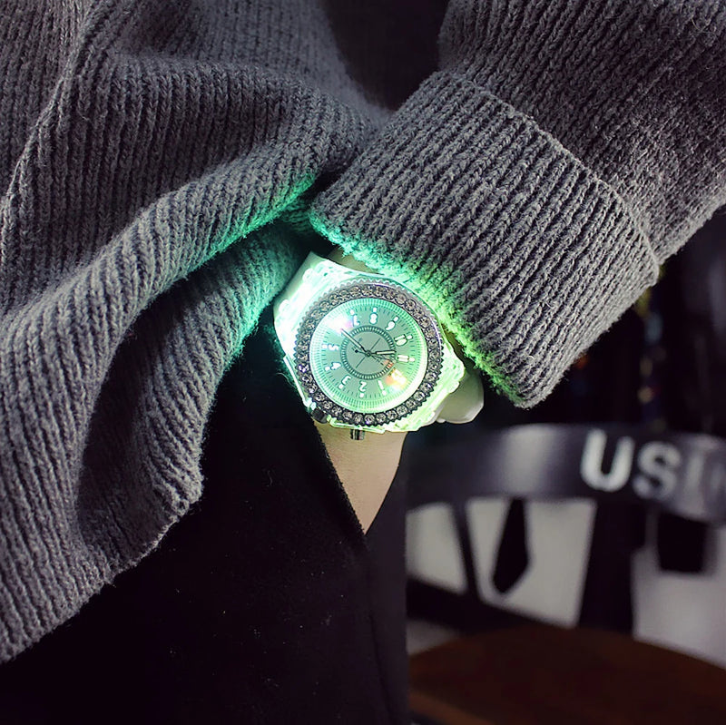 Classic Luminous Watch with LED/ Students